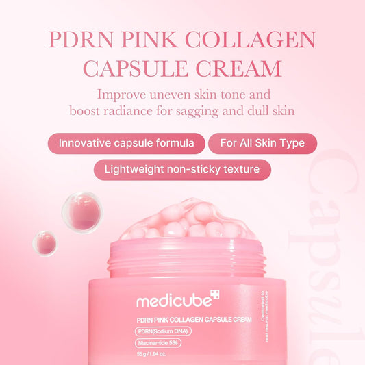 Medicube pink collagen capsule cream