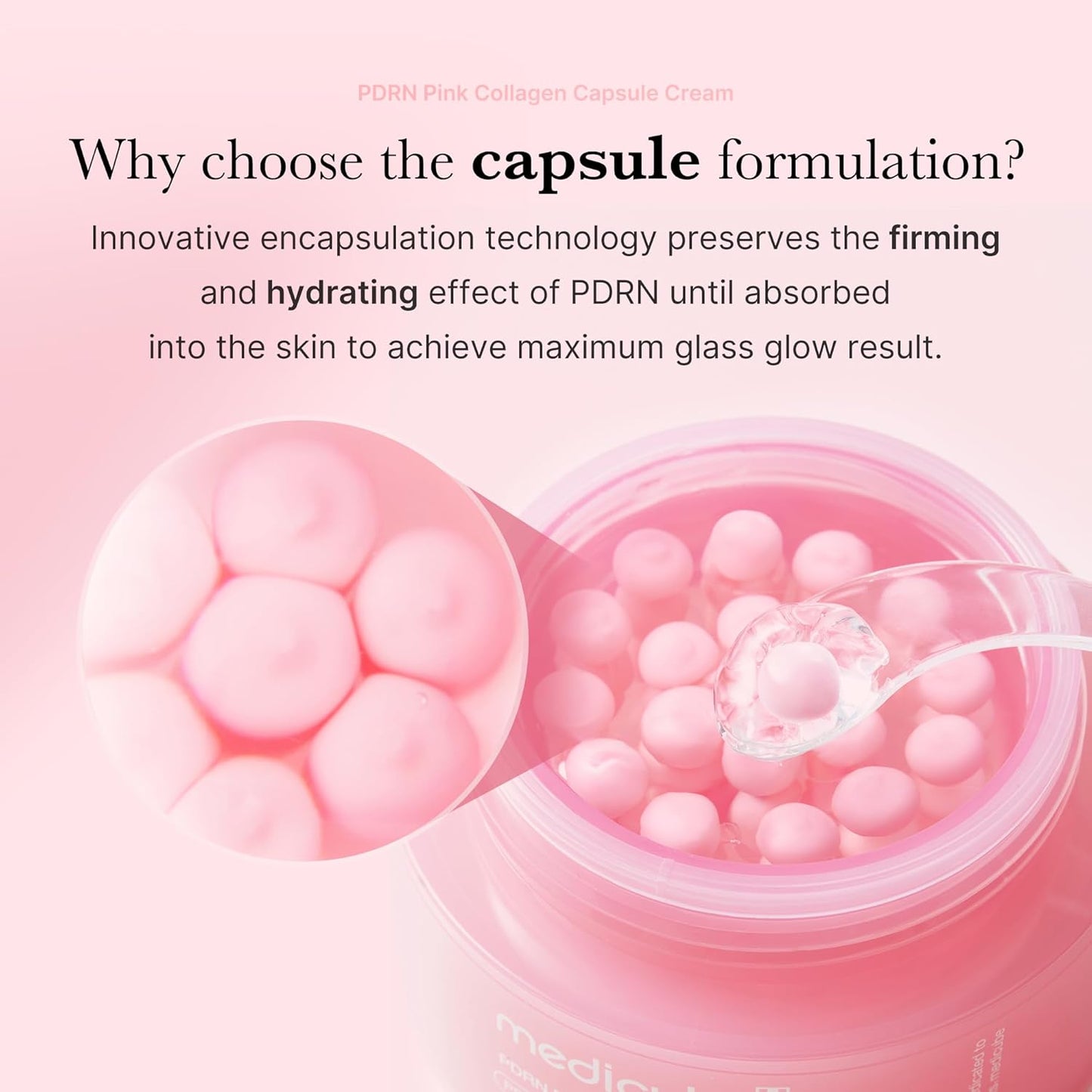 Medicube PDRN pink collagen capsule cream