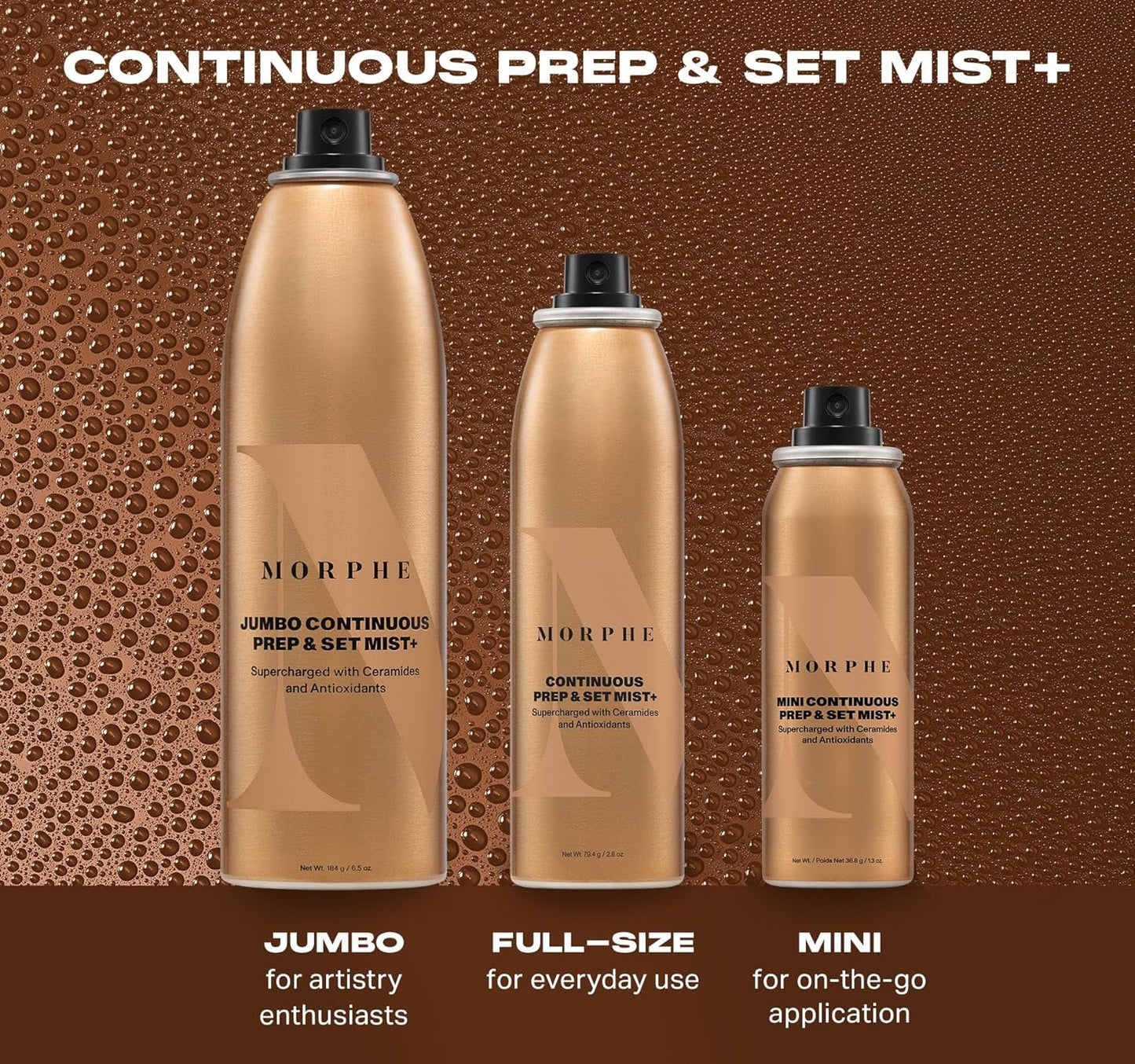 Morphe Continous Prep And Set Mist