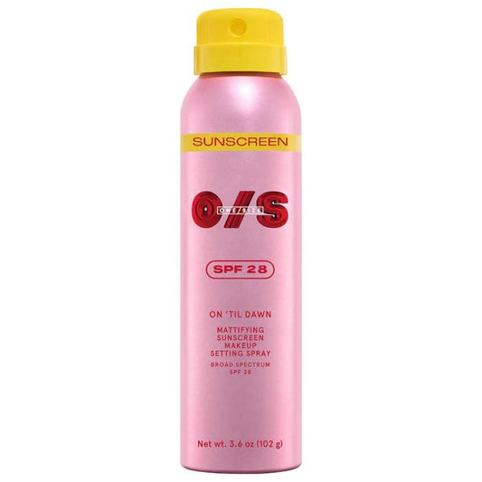 O/S by P-Starr - On 'Til Dawn Mattifying Sunscreen Makeup Setting Spray SPF 28