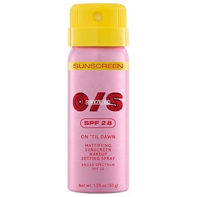 O/S by P-Starr - On 'Til Dawn Mattifying Sunscreen Makeup Setting Spray SPF 28