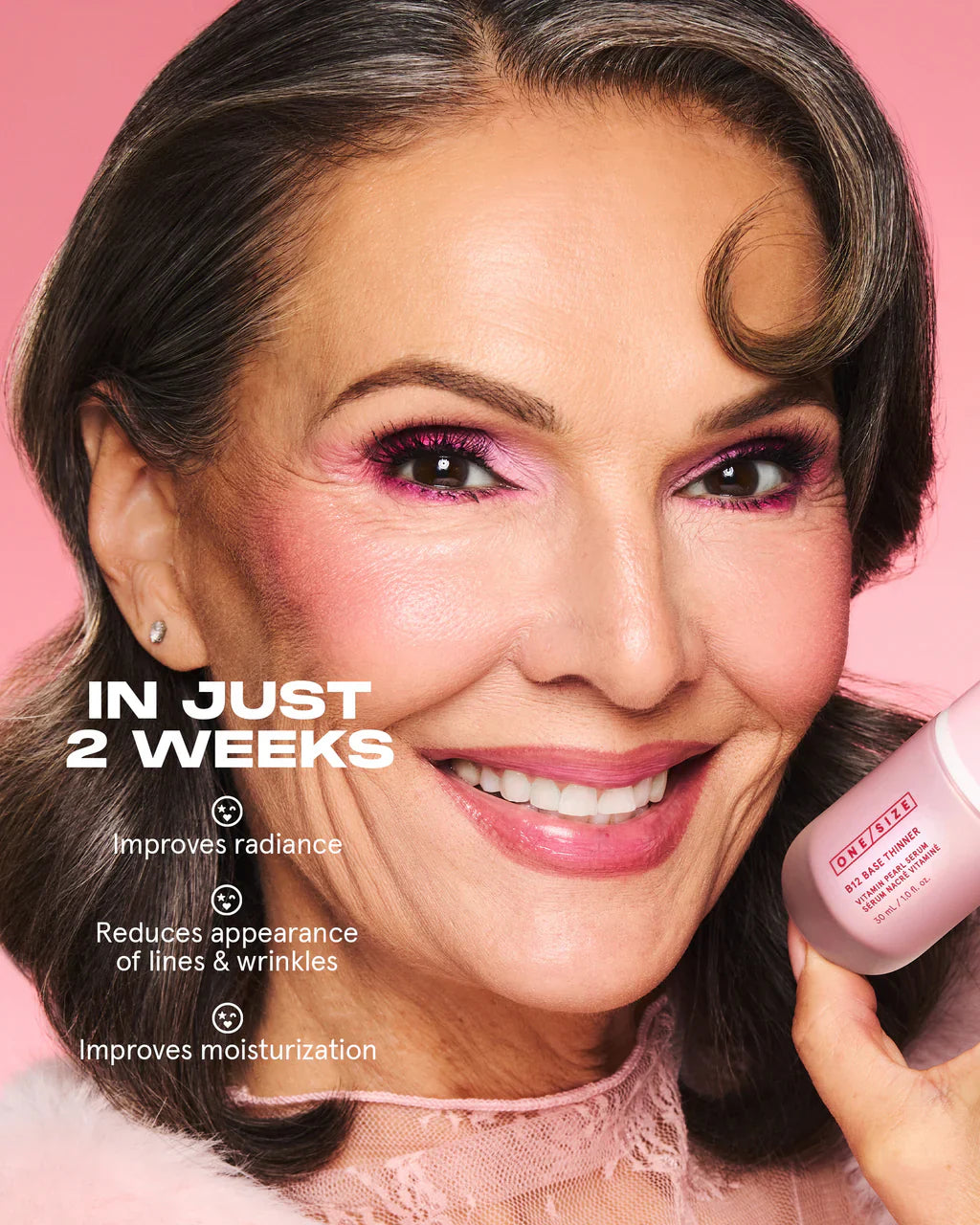 One Size B12 Base Thinner Vitamin Pearl Serum-30 ML