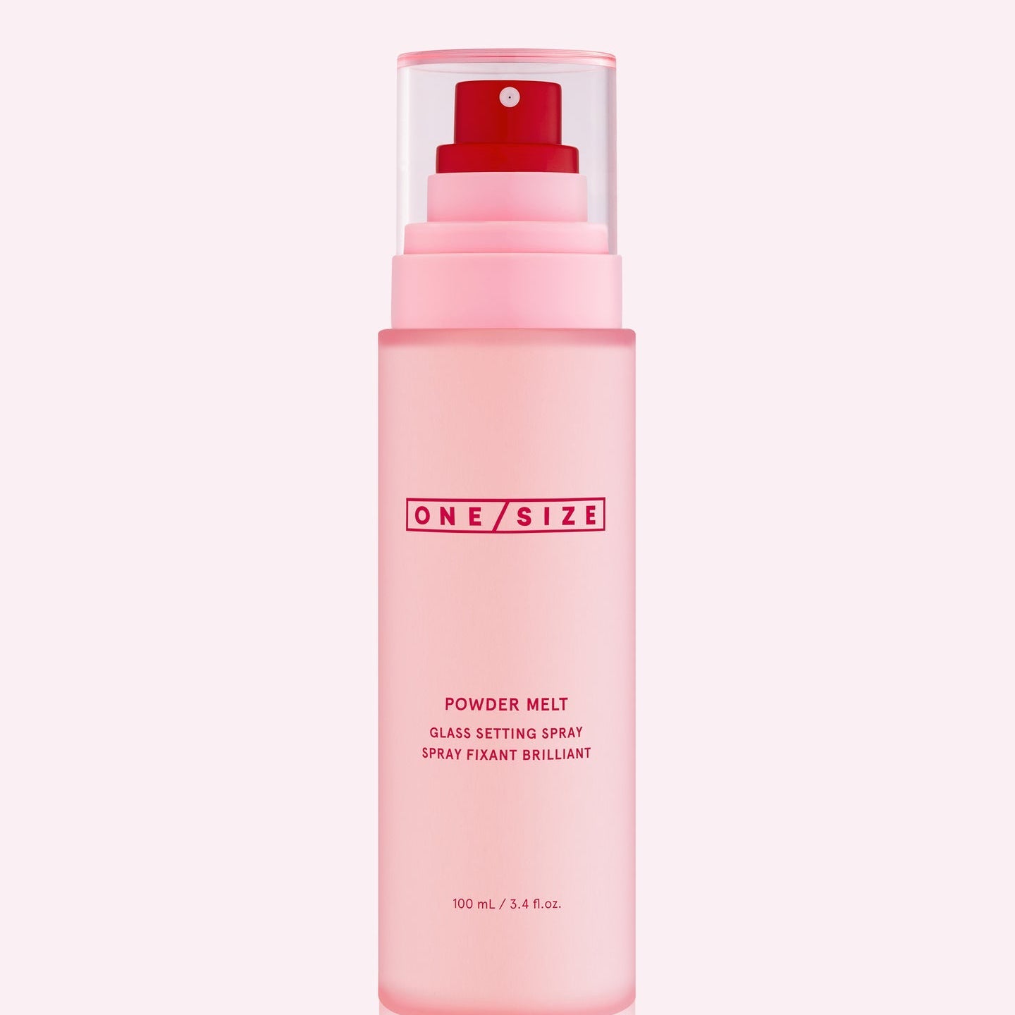 One size setting spray
One size powder melt glass setting spray
One size products
One size mist spray
Glass skin setting spray