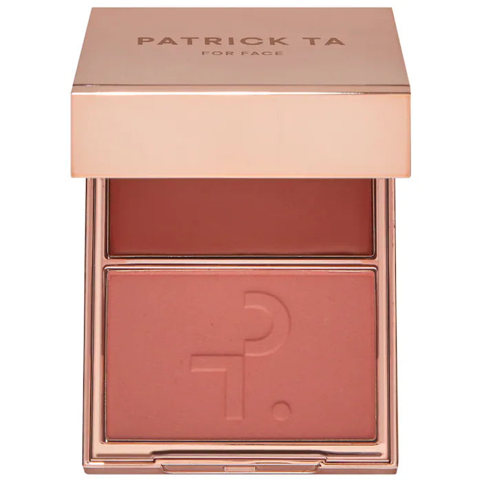 PATRICK TA  Major Headlines Double-Take Crème & Powder Blush Duo