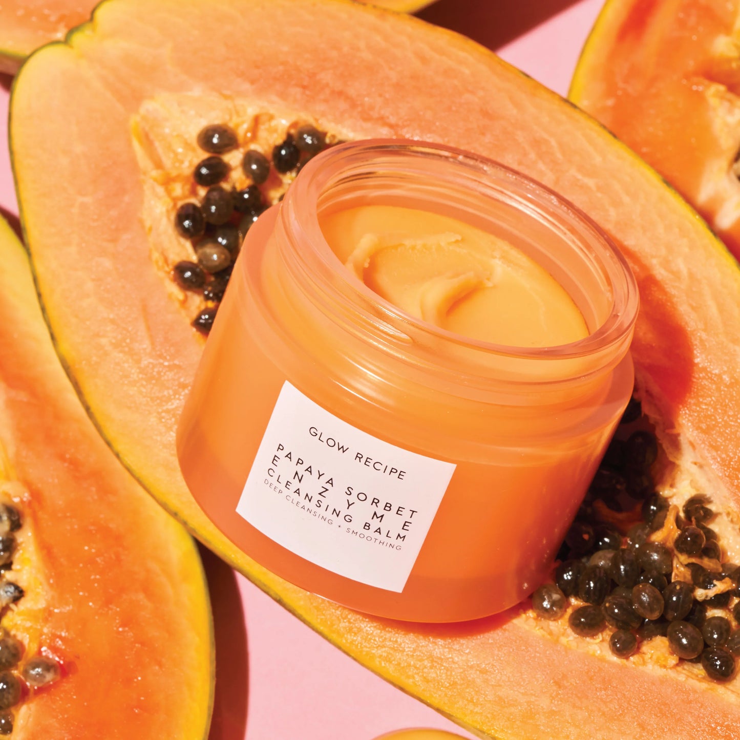 Glow recipe Papaya Sorbet Enzyme Cleansing Balm-100 ML