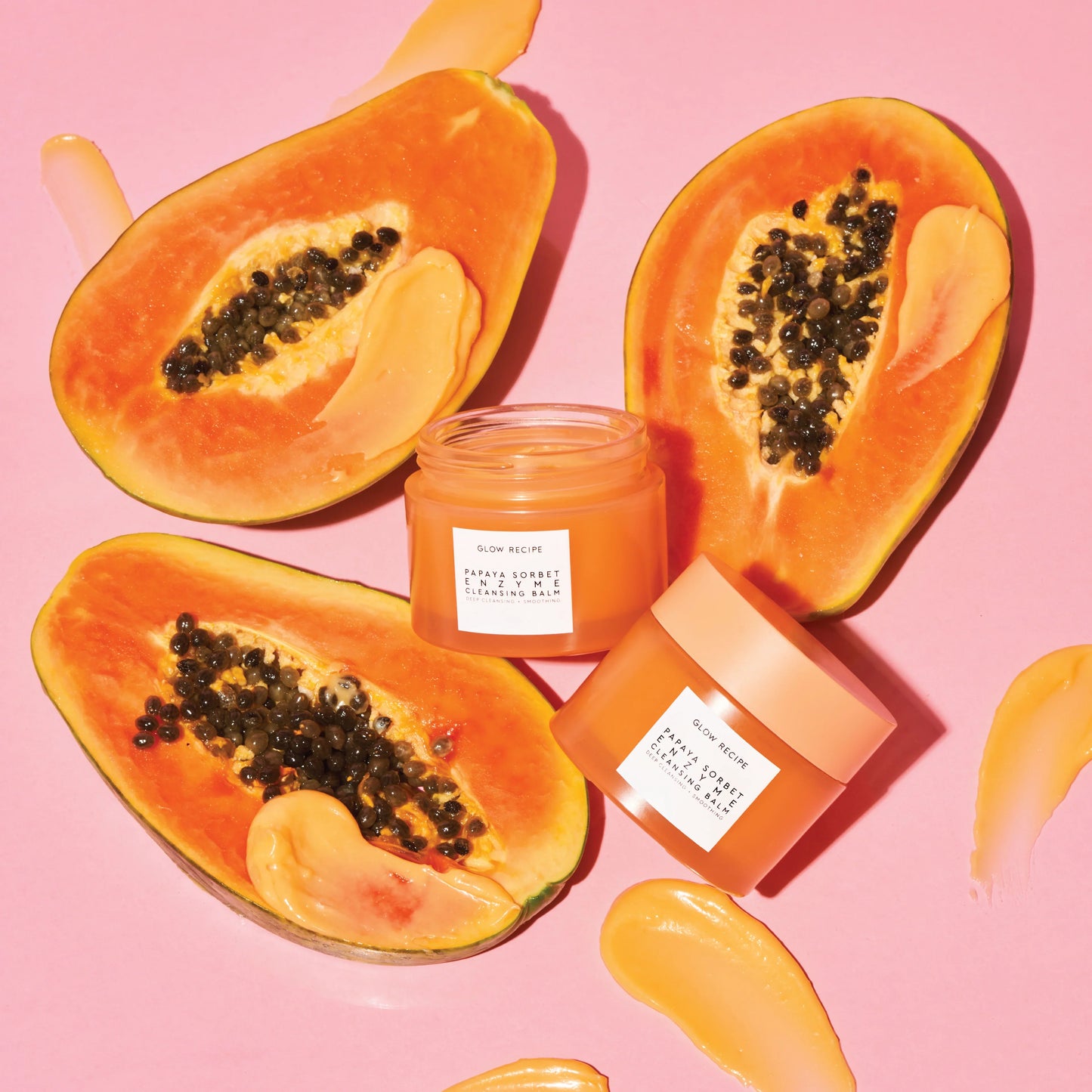 Glow recipe Papaya Sorbet Enzyme Cleansing Balm-100 ML