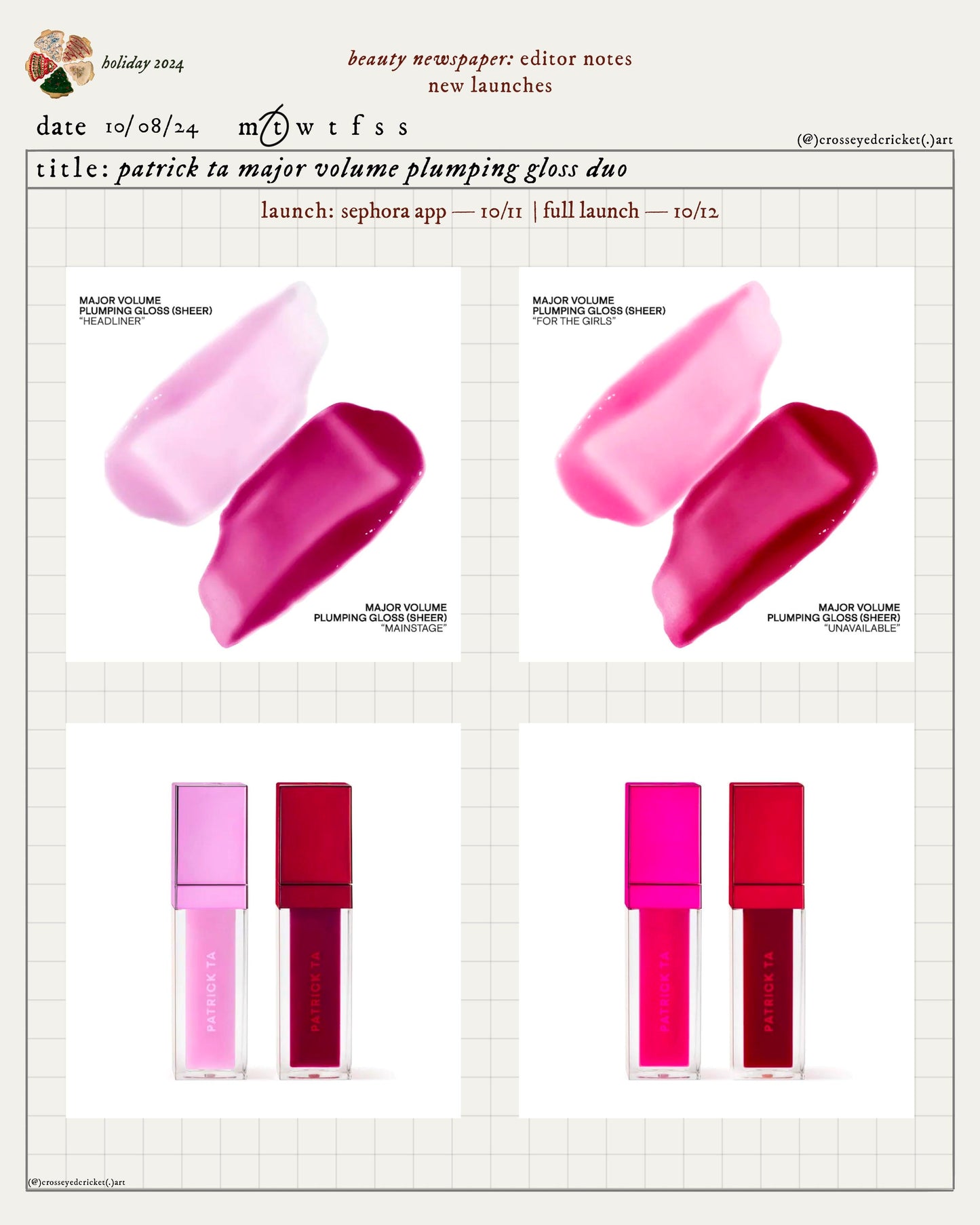 Patrick Ta Major Voume Plumping Gloss Duo
