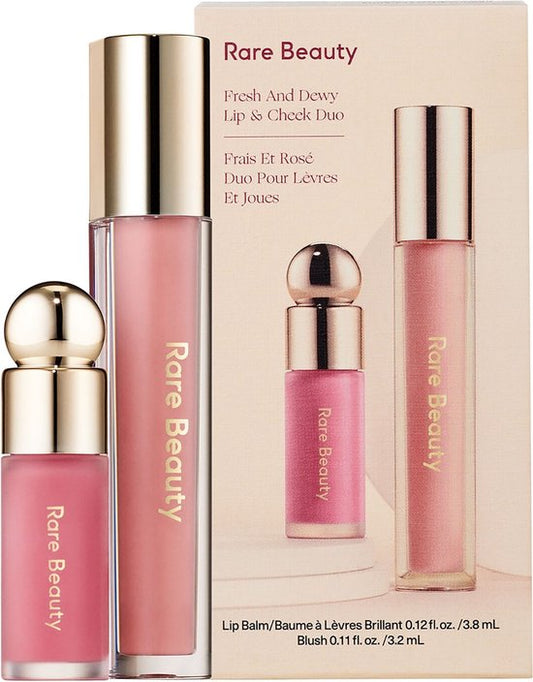 Rare Beauty Fresh And Dewy Lip & Cheek Duo-Nearly Petal Happy