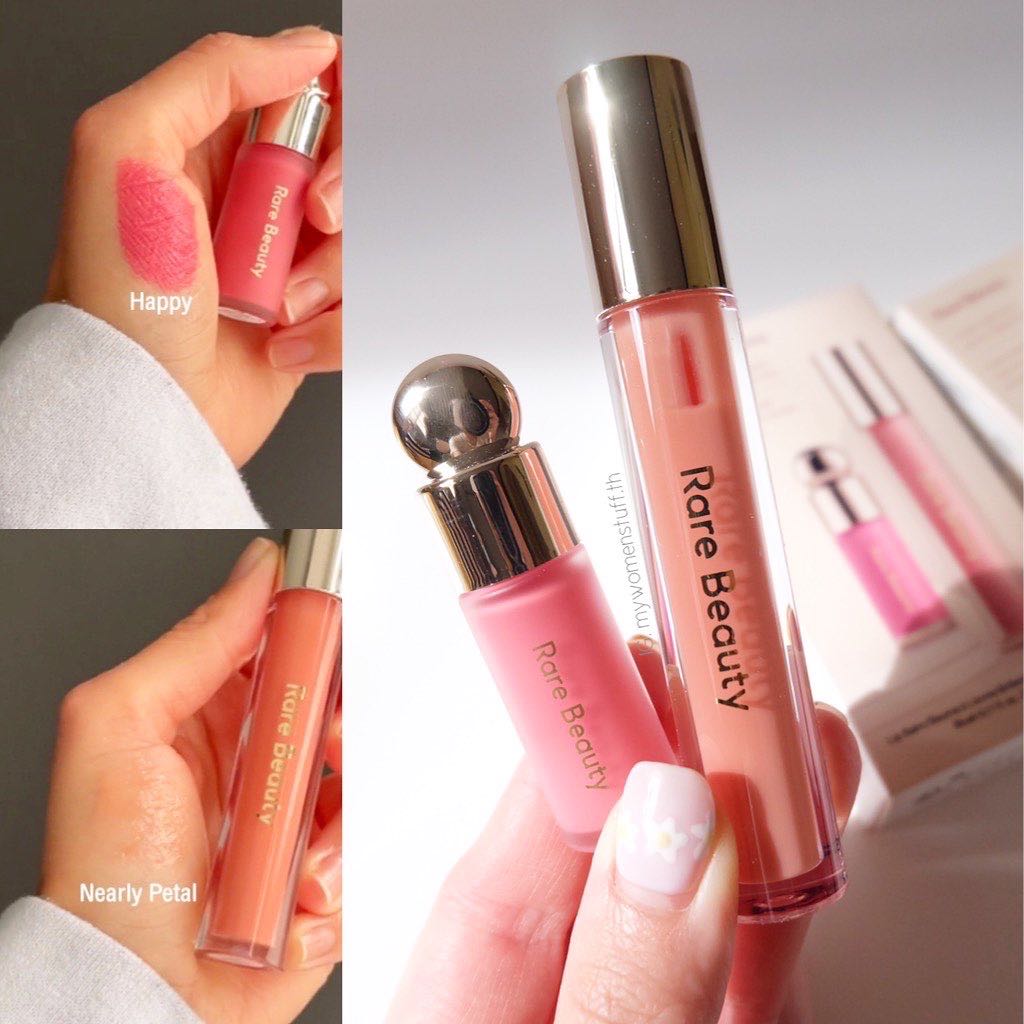 Rare Beauty Fresh And Dewy Lip & Cheek Duo-Nearly Petal Happy