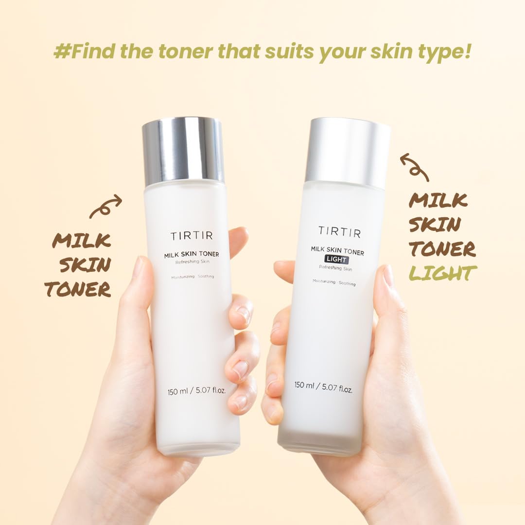 TIRTIR Milk Skin Toner Light  Instant Hydration with 4% Niacinamide-150 ML