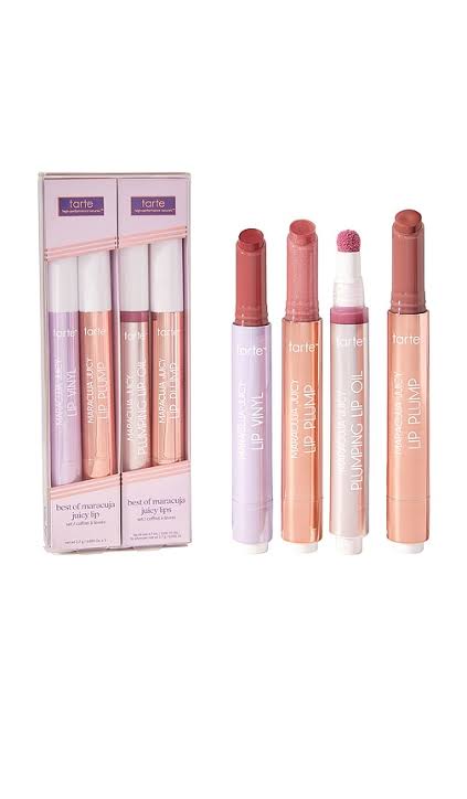 Tarte lip set
Tarte maracuja
Tarte lippers
Tarte lipsticks
Tarte lip squad