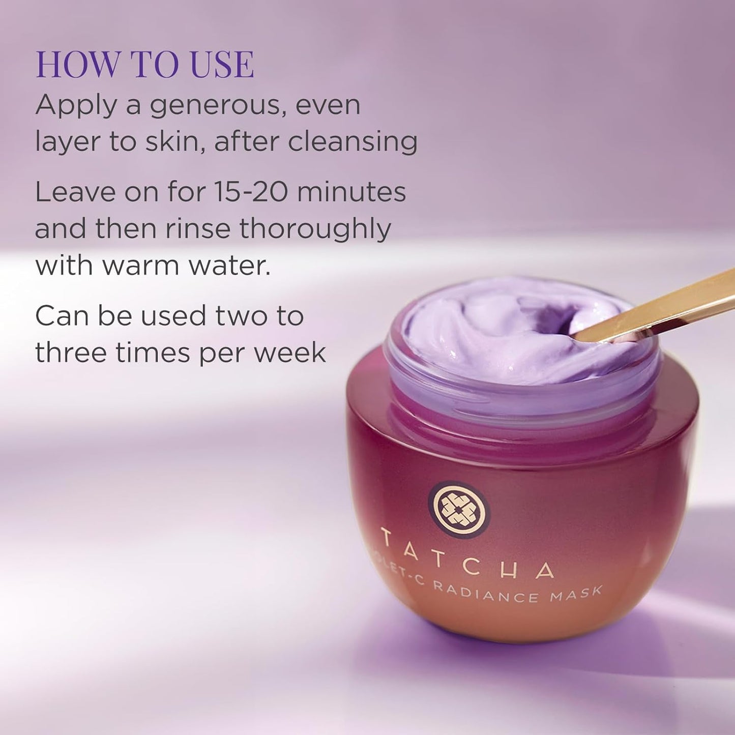 TATCHA The Violet-C Radiance Mask 50 ml