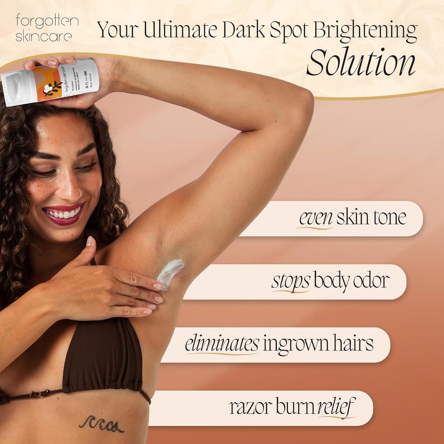 The Original Underarm Brightening Deodorant Cream