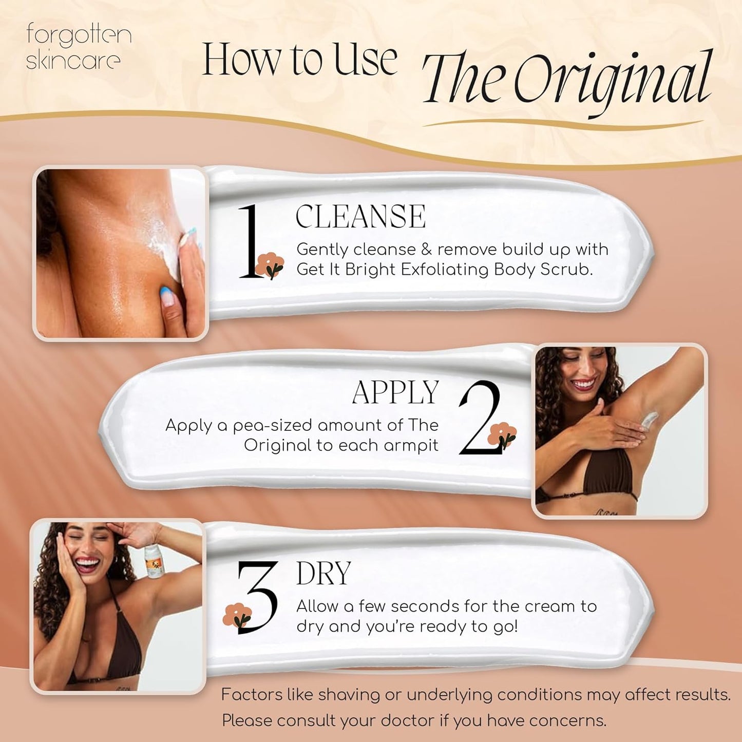 The Original Underarm Brightening Deodorant Cream