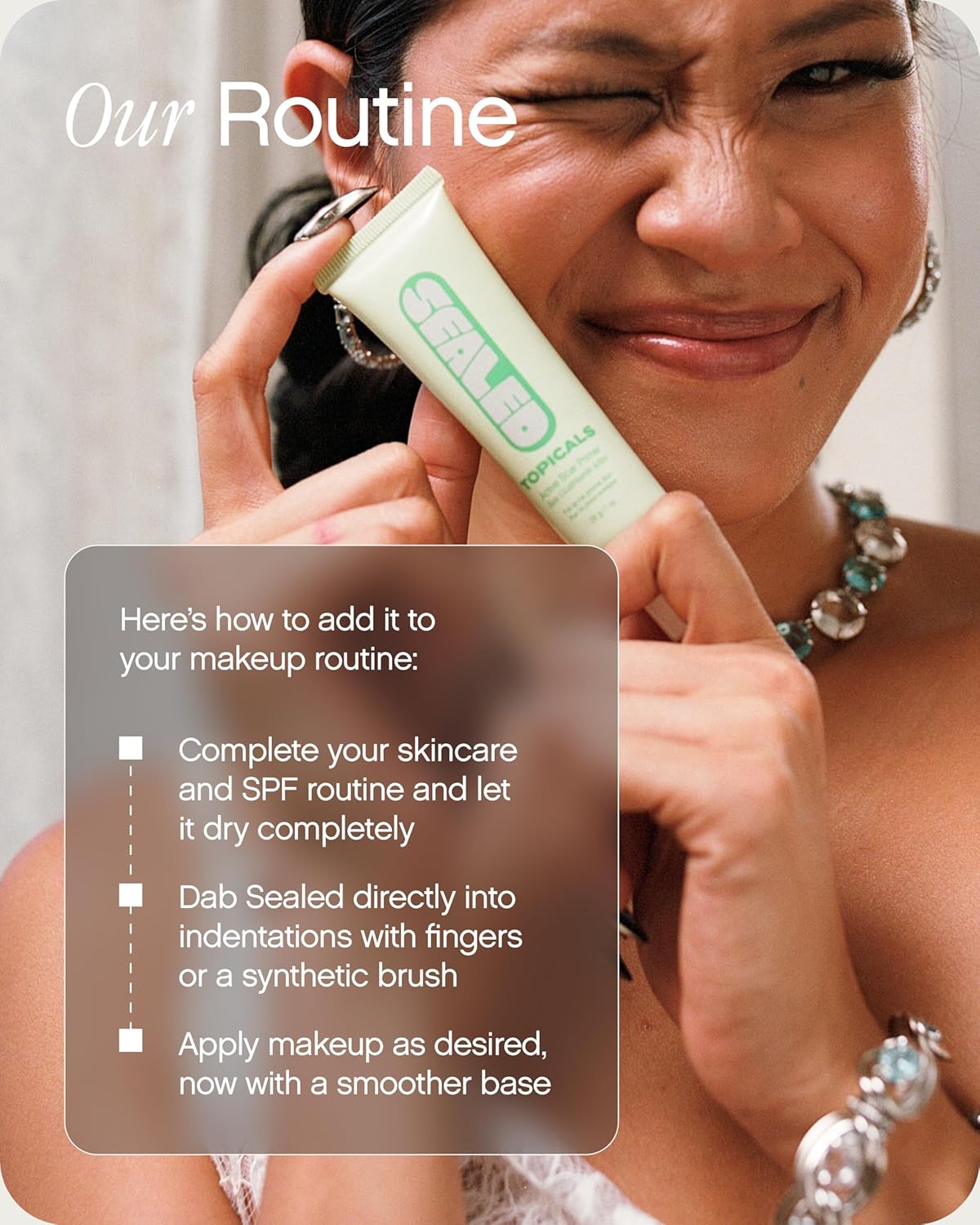 Topicals Sealed Active Scar Filling Primer for Acne Prone Skin 28ml