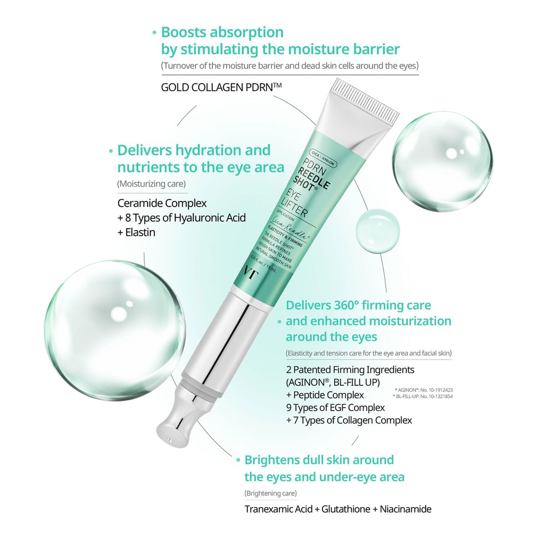 VT PDRN Reedle Shot Eye Lifter 15ml