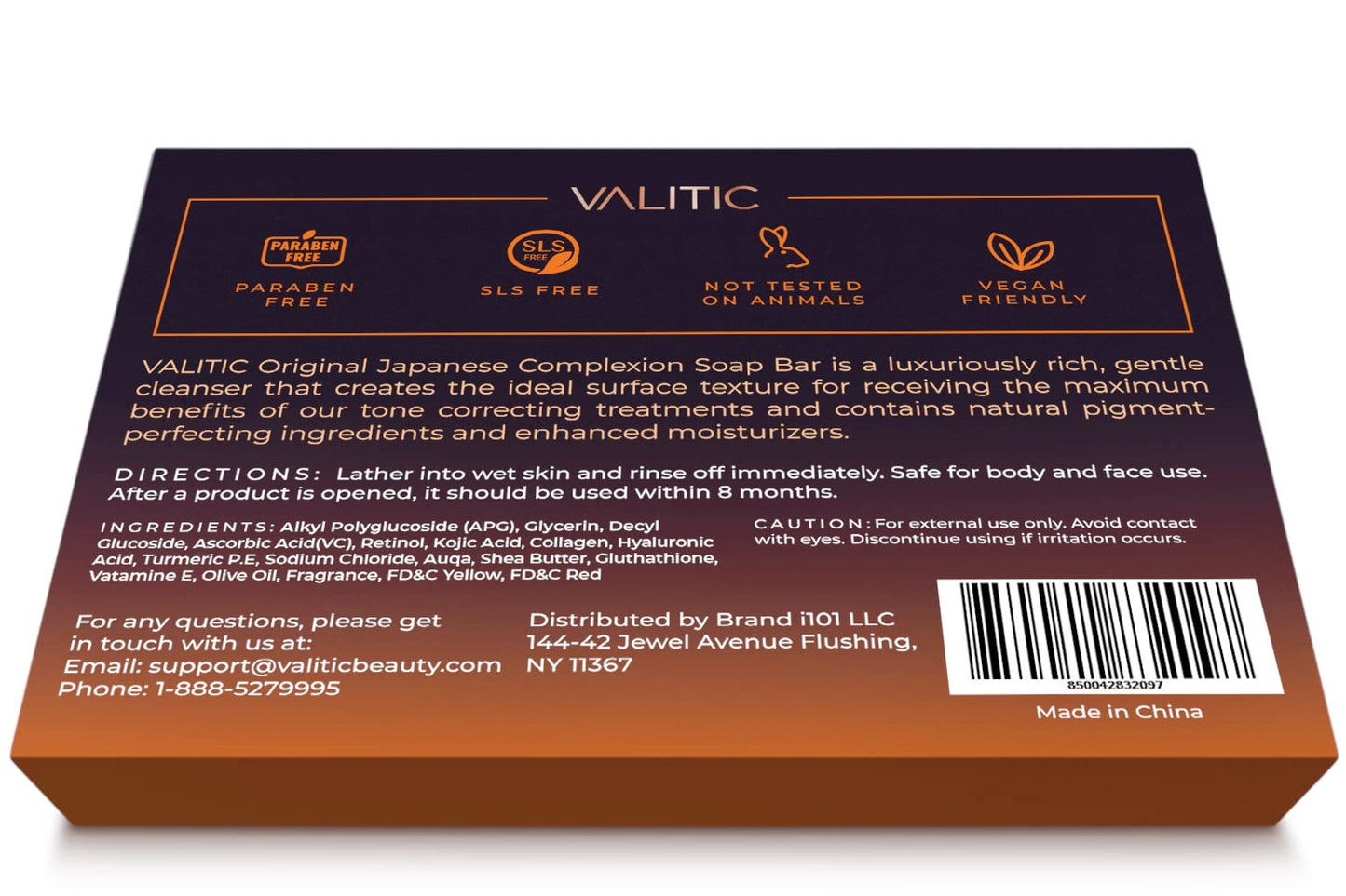 VALITIC Kojic Acid Soap for Hyperpigmentation
