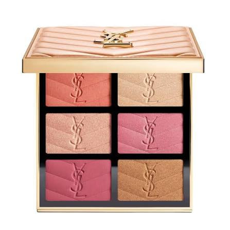 YSL COUTURE FACE PALETTE BLUSH & HIGHLIGHTER GOLDEN OSIS