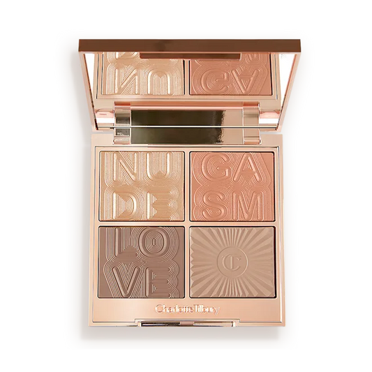 charlotte tilbury nudegasm face palette