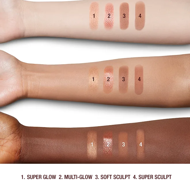 charlotte tilbury nudegasm face palette