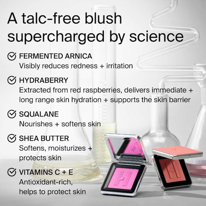HAUS LABS Color Fuse Talc Blush Powder With Femented Arnica