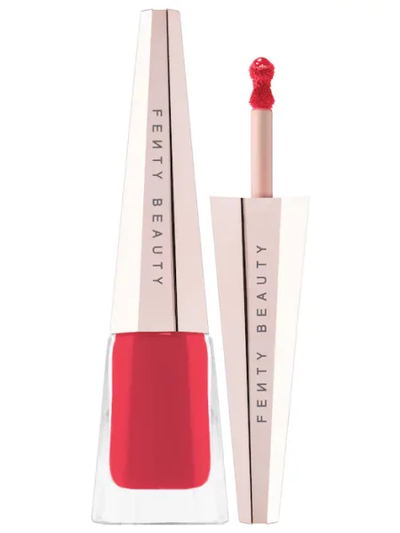 Fenty Beauty by Rihanna Stunna Lip Paint Longwear Fluid Lip Color Unattached – bright coral