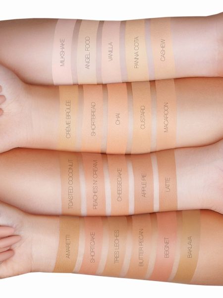 HUDA BEAUTY #FAUXFILTER LUMINOUS MATTE LIQUID FOUNDATION Color: 100B Milkshake – very fair with neutral undertone