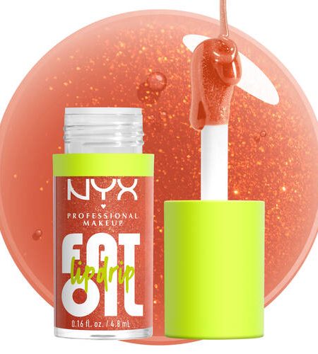 NYX FAT OIL LIP DRIP Hydrating tinted lip oil gloss FOLLOW BACK