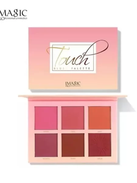 IMAGIC 6 COLOR TOUCH BLUSH PALETTE