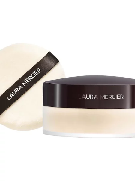 Laura Mercier Jumbo Translucent Loose Setting Powder & Velour Puff 49 grm