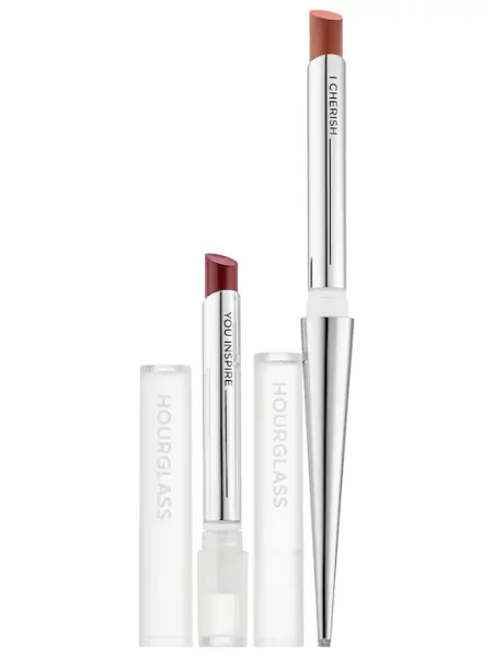 Hourglass Confession Refillable Lipstick Duo – Ghost