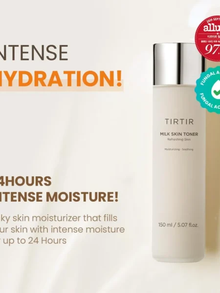 TIRTIR Milk Skin Toner Light  Instant Hydration with 4% Niacinamide-150 ML